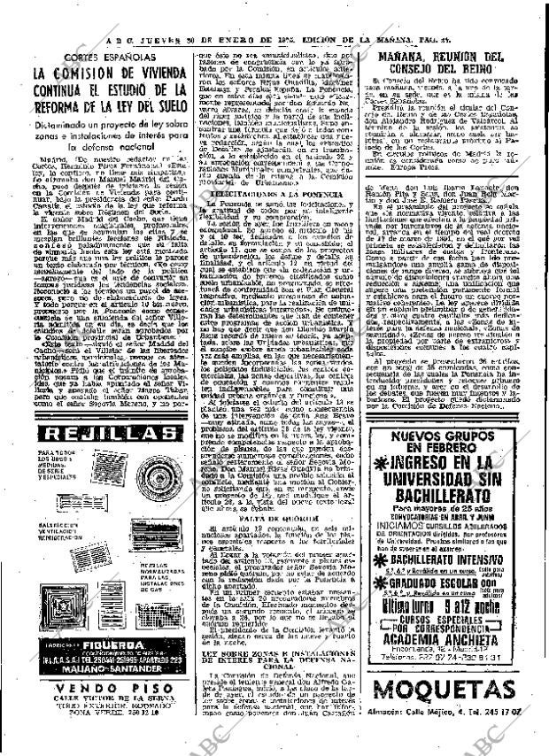 ABC MADRID 30-01-1975 página 27