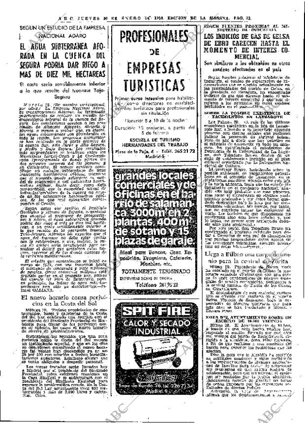 ABC MADRID 30-01-1975 página 33