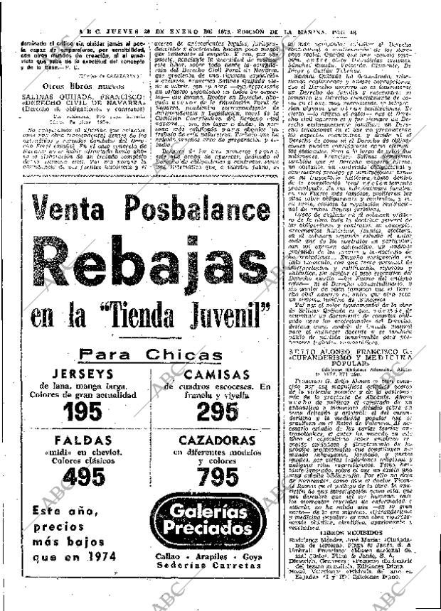 ABC MADRID 30-01-1975 página 48