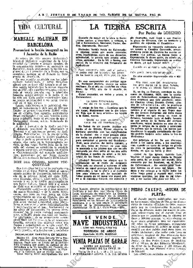 ABC MADRID 30-01-1975 página 49