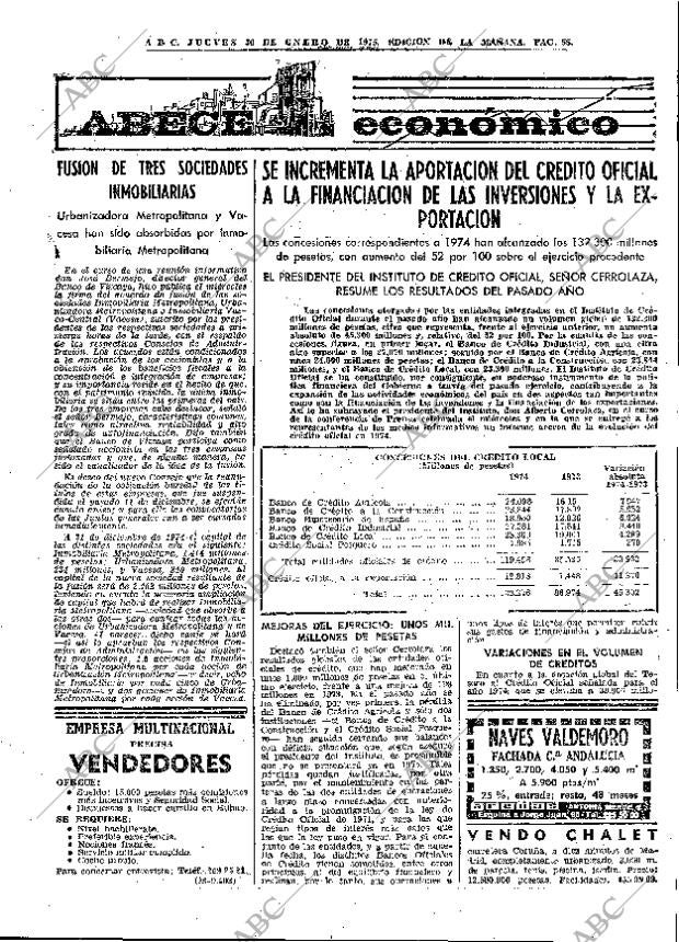 ABC MADRID 30-01-1975 página 55