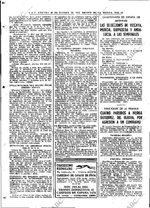 ABC MADRID 30-01-1975 página 64