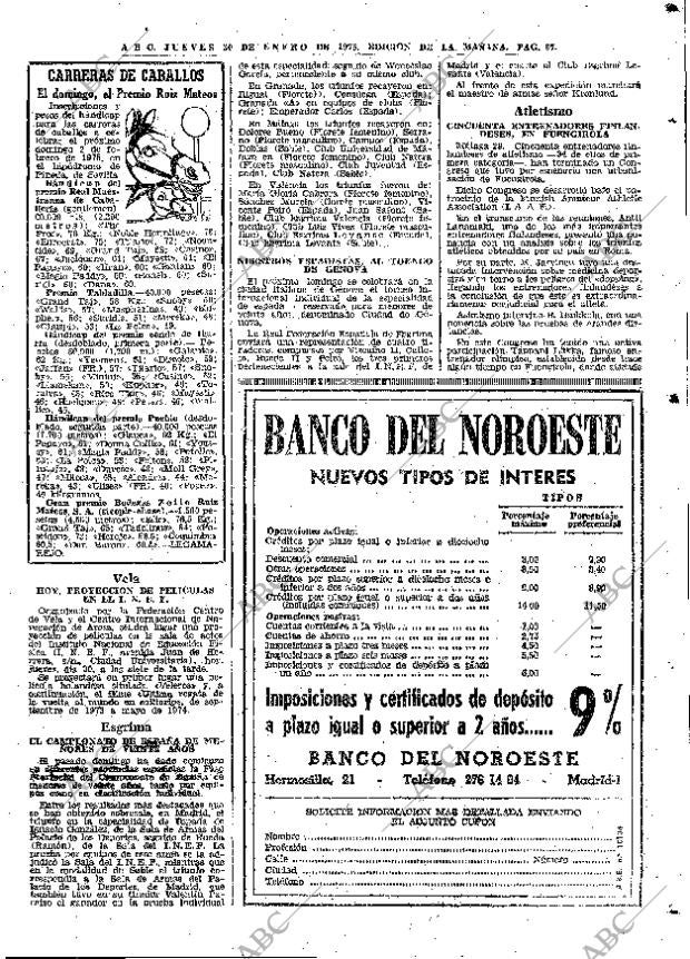 ABC MADRID 30-01-1975 página 67