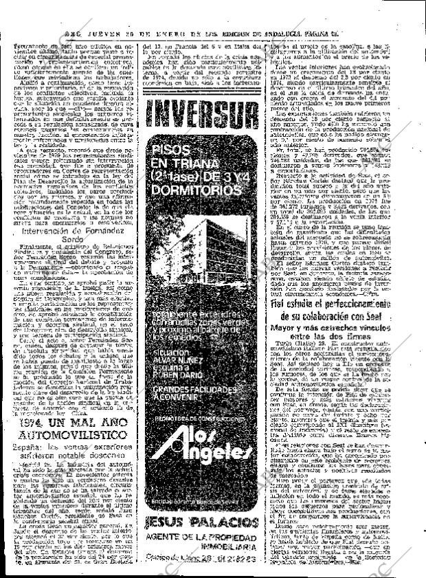 ABC SEVILLA 30-01-1975 página 28