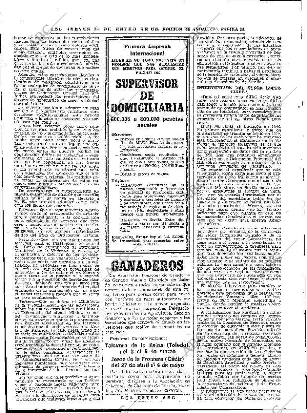 ABC SEVILLA 30-01-1975 página 34