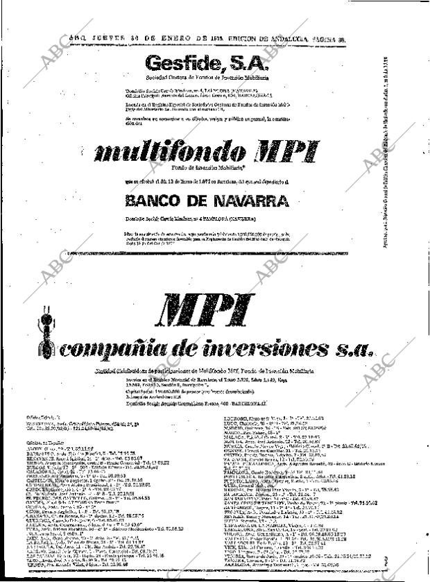 ABC SEVILLA 30-01-1975 página 36
