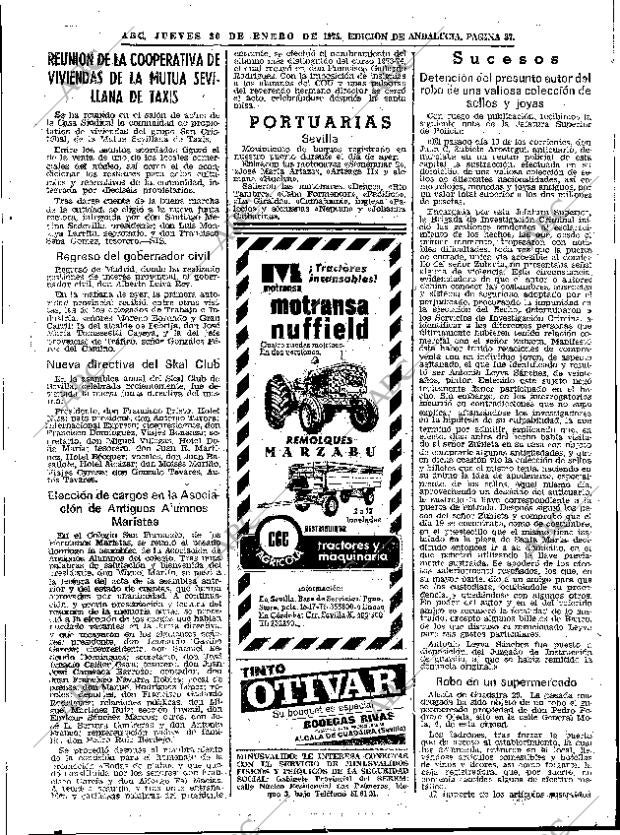 ABC SEVILLA 30-01-1975 página 37