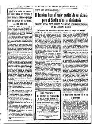 ABC SEVILLA 30-01-1975 página 45
