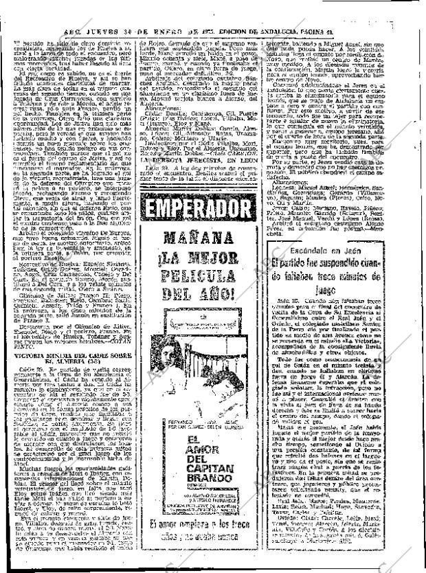 ABC SEVILLA 30-01-1975 página 46