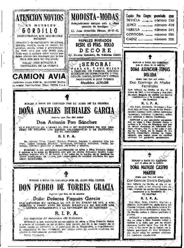 ABC SEVILLA 30-01-1975 página 61