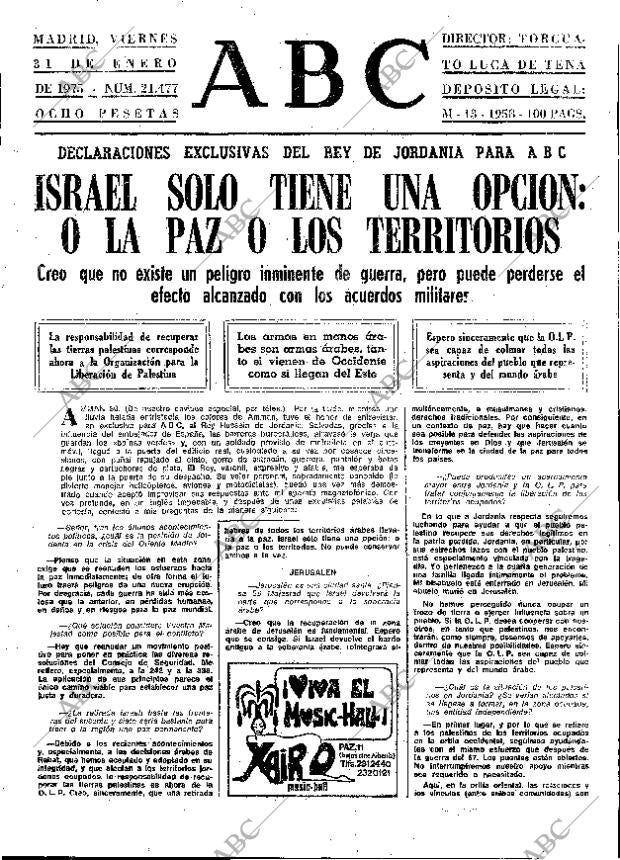 ABC MADRID 31-01-1975 página 15