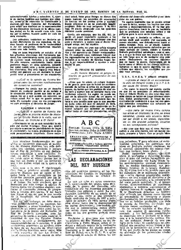 ABC MADRID 31-01-1975 página 16