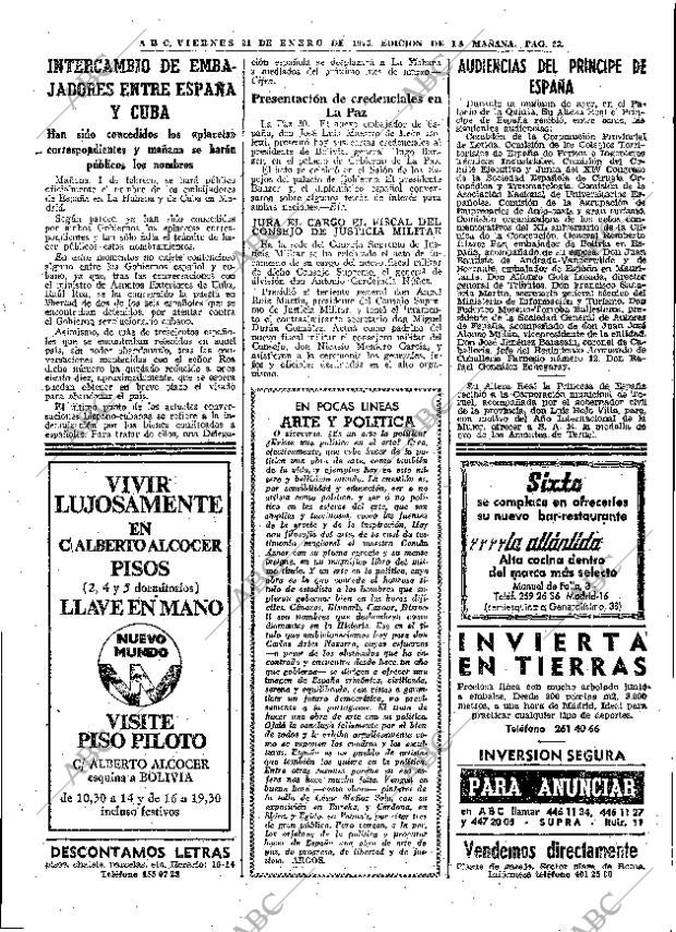 ABC MADRID 31-01-1975 página 23