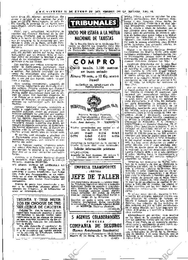 ABC MADRID 31-01-1975 página 28