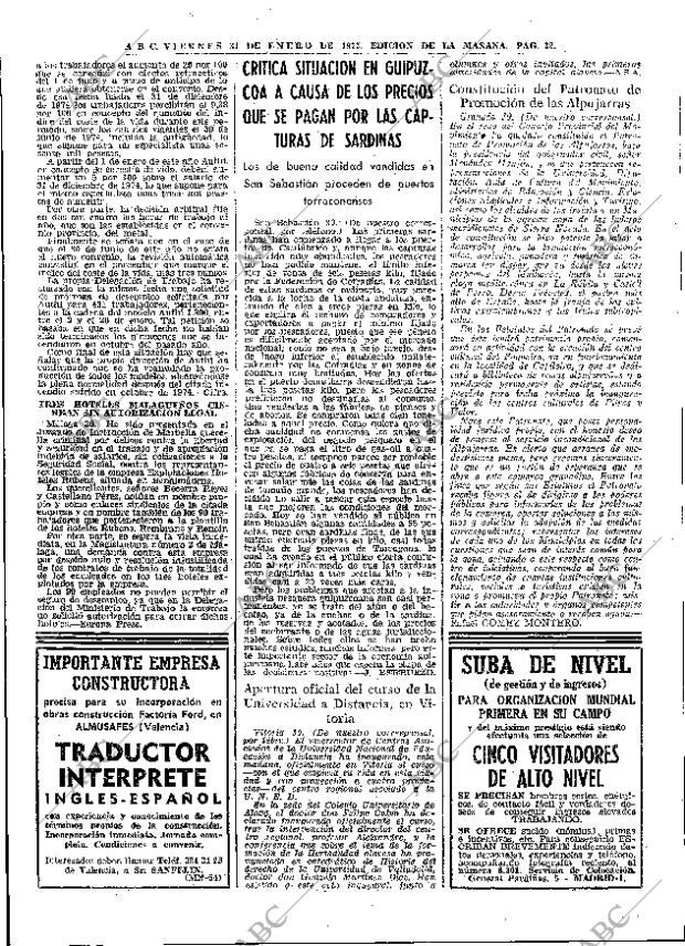ABC MADRID 31-01-1975 página 32