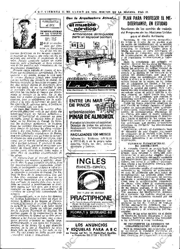 ABC MADRID 31-01-1975 página 33