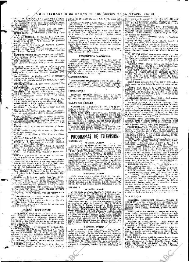 ABC MADRID 31-01-1975 página 68