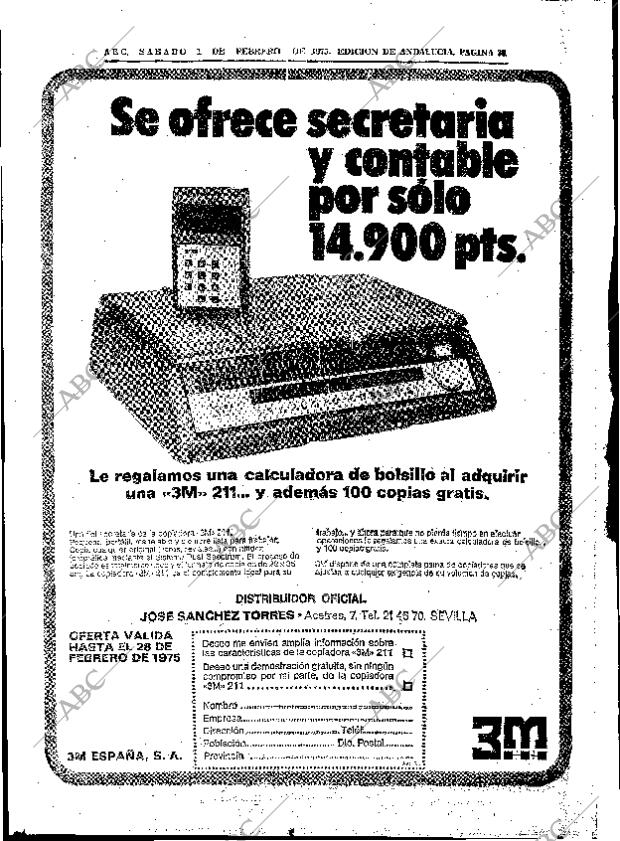 ABC SEVILLA 01-02-1975 página 38