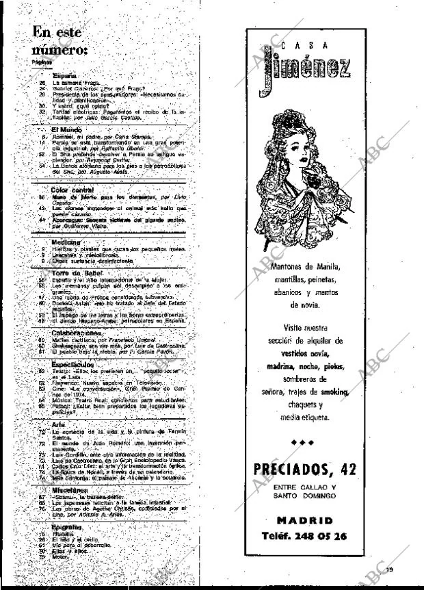 BLANCO Y NEGRO MADRID 01-02-1975 página 19