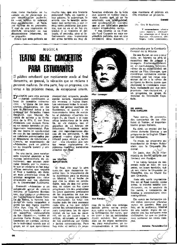 BLANCO Y NEGRO MADRID 01-02-1975 página 64