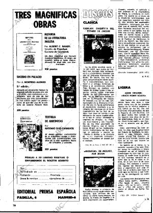 BLANCO Y NEGRO MADRID 01-02-1975 página 78