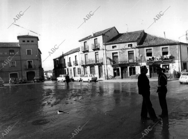 Una de las Calles del pueblo Cartajuelo (Segovia)