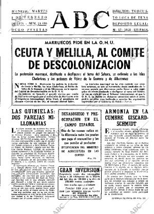 ABC MADRID 04-02-1975 página 19