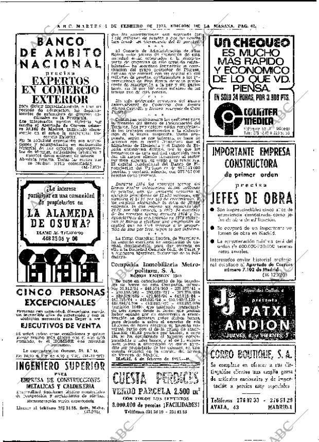 ABC MADRID 04-02-1975 página 60