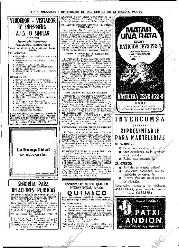 ABC MADRID 05-02-1975 página 38