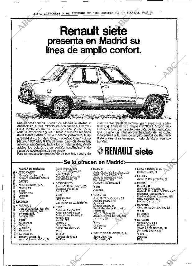 ABC MADRID 05-02-1975 página 52