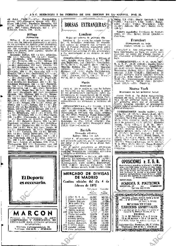 ABC MADRID 05-02-1975 página 58