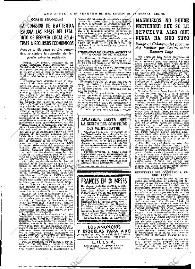ABC MADRID 06-02-1975 página 21