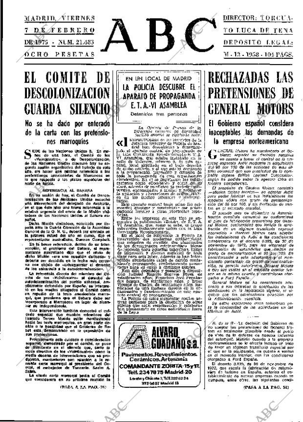 ABC MADRID 07-02-1975 página 17