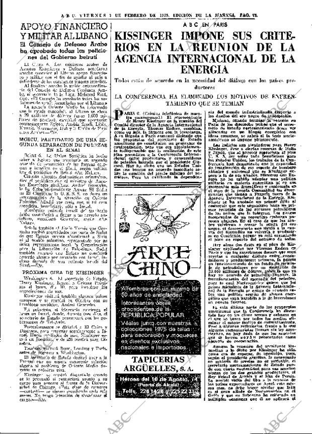 ABC MADRID 07-02-1975 página 23