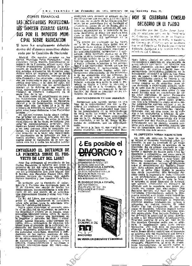 ABC MADRID 07-02-1975 página 27