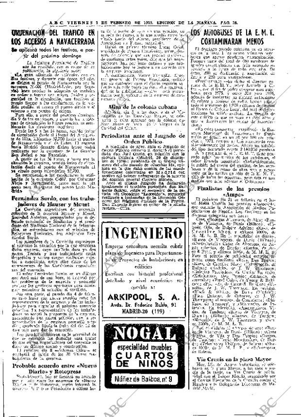 ABC MADRID 07-02-1975 página 38