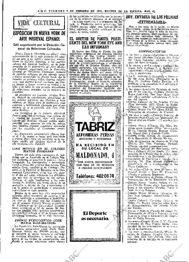 ABC MADRID 07-02-1975 página 41
