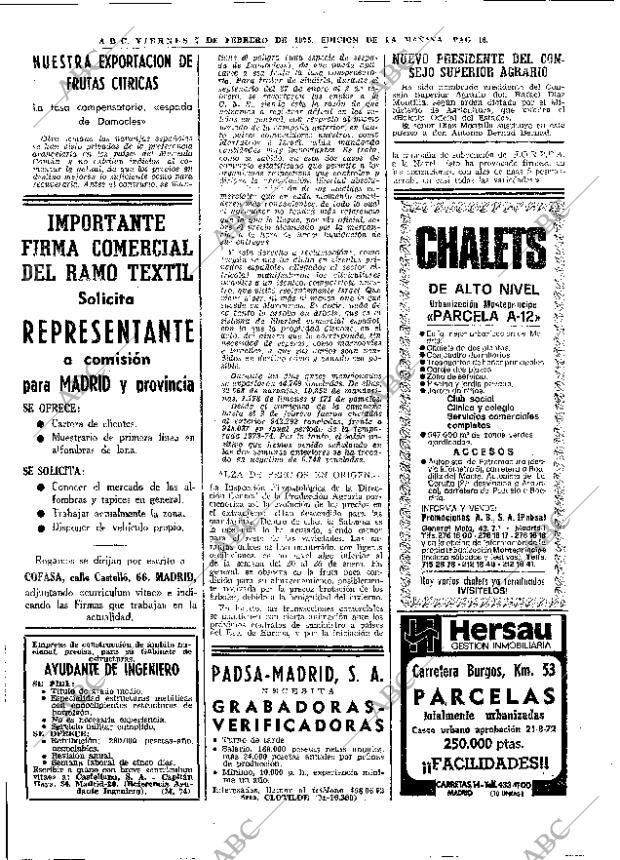 ABC MADRID 07-02-1975 página 46