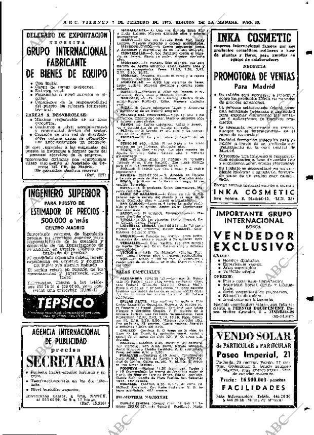 ABC MADRID 07-02-1975 página 69
