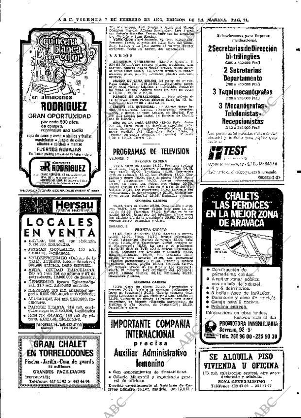ABC MADRID 07-02-1975 página 71