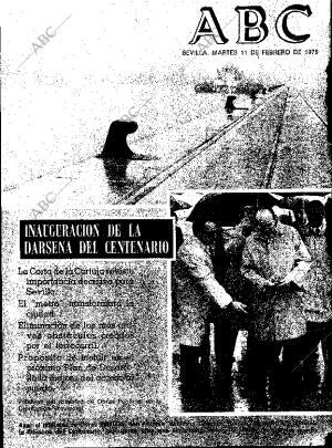 ABC SEVILLA 11-02-1975 página 1