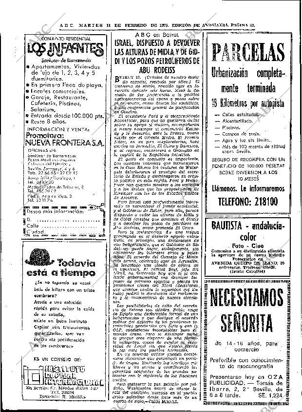 ABC SEVILLA 11-02-1975 página 32