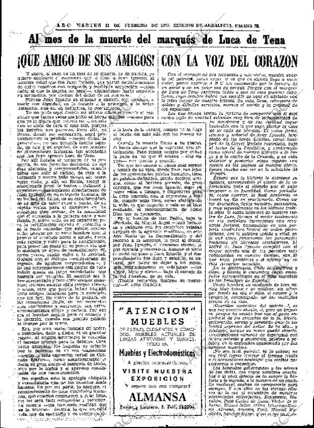 ABC SEVILLA 11-02-1975 página 33