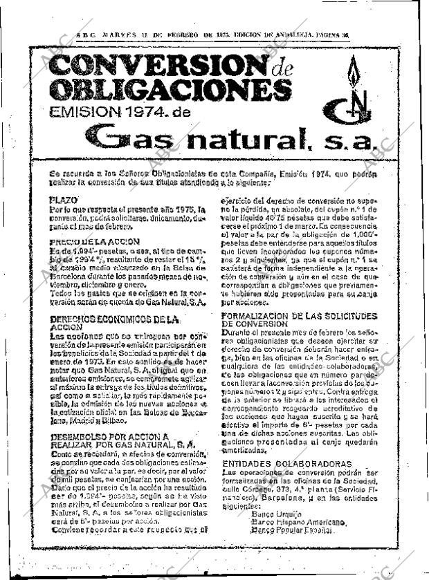 ABC SEVILLA 11-02-1975 página 36