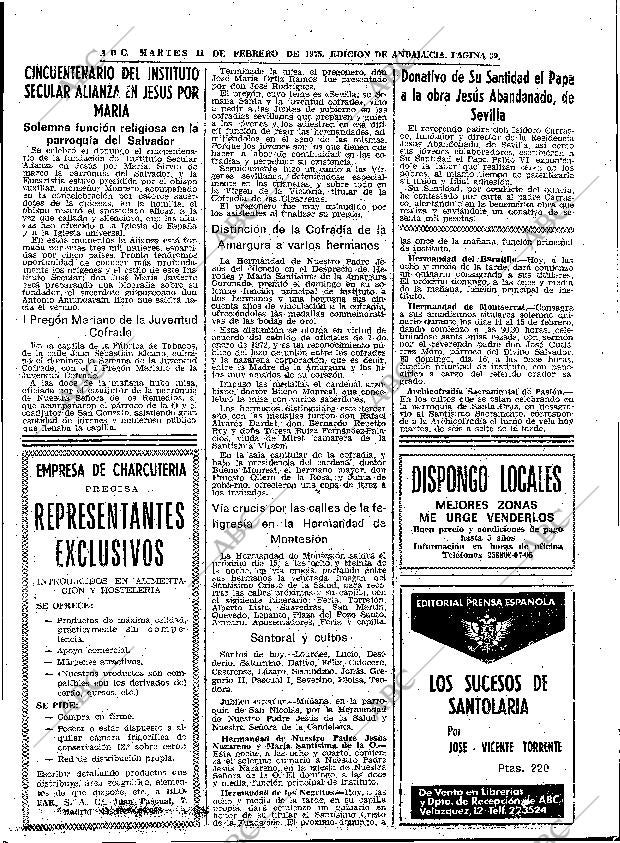 ABC SEVILLA 11-02-1975 página 39