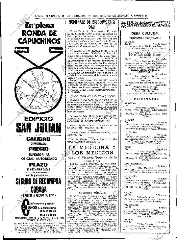 ABC SEVILLA 11-02-1975 página 42