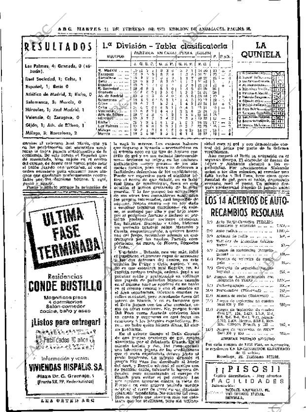 ABC SEVILLA 11-02-1975 página 46
