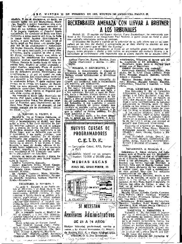 ABC SEVILLA 11-02-1975 página 47