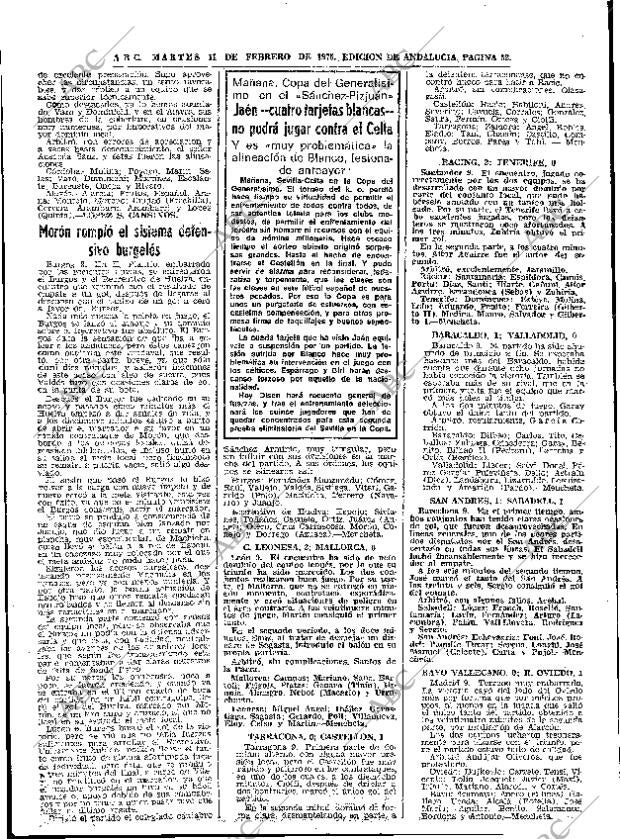 ABC SEVILLA 11-02-1975 página 52