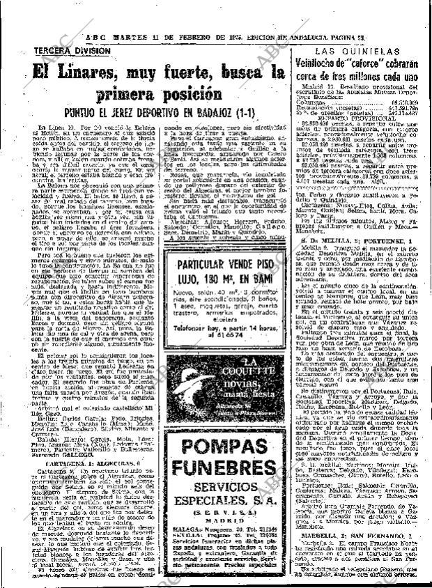 ABC SEVILLA 11-02-1975 página 53